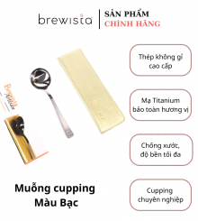 Muỗng thử nếm cà phê - Màu bạc