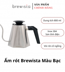 Ấm rót Brewista X series 800ml Gooseneck Stovetop Kettle (Chính hãng Brewista)