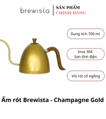 Ấm rót cà phê pour over Brewista 700ml - Champagne Gold