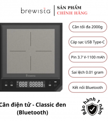 Cân điện tử Brewista X Series scales -- Classic Black (Bluetooth )