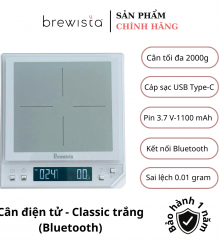 Cân điện tử Brewista X Series scales -- Classic white ( Bluetooth )