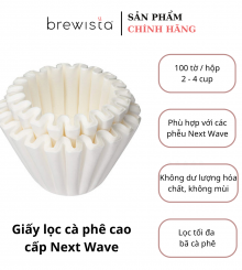 Giấy lọc Cà Phê Next Wave cao cấp size 2 – 4 cups (100pcs)