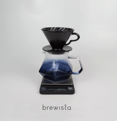 Phễu lọc cà phê V60 sứ cao cấp Brewista Dripper - màu đen nhám