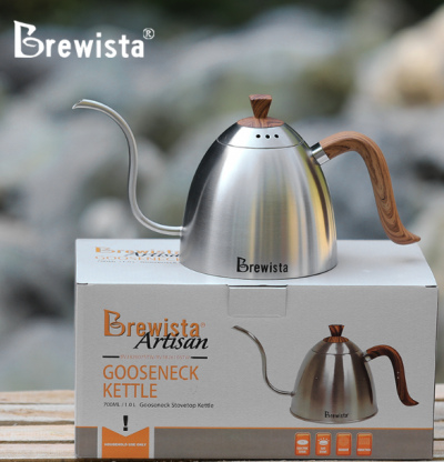Ấm rót cà phê pour over Brewista 700ml - Xám inox